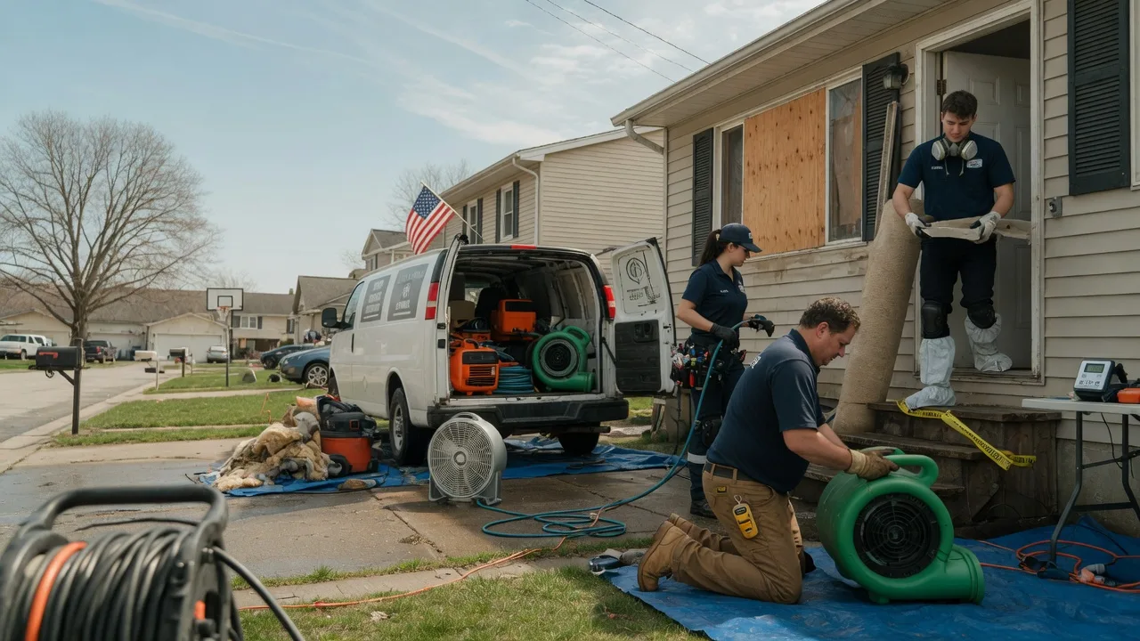 Water Damage Restoration in Bastrop, TX near me